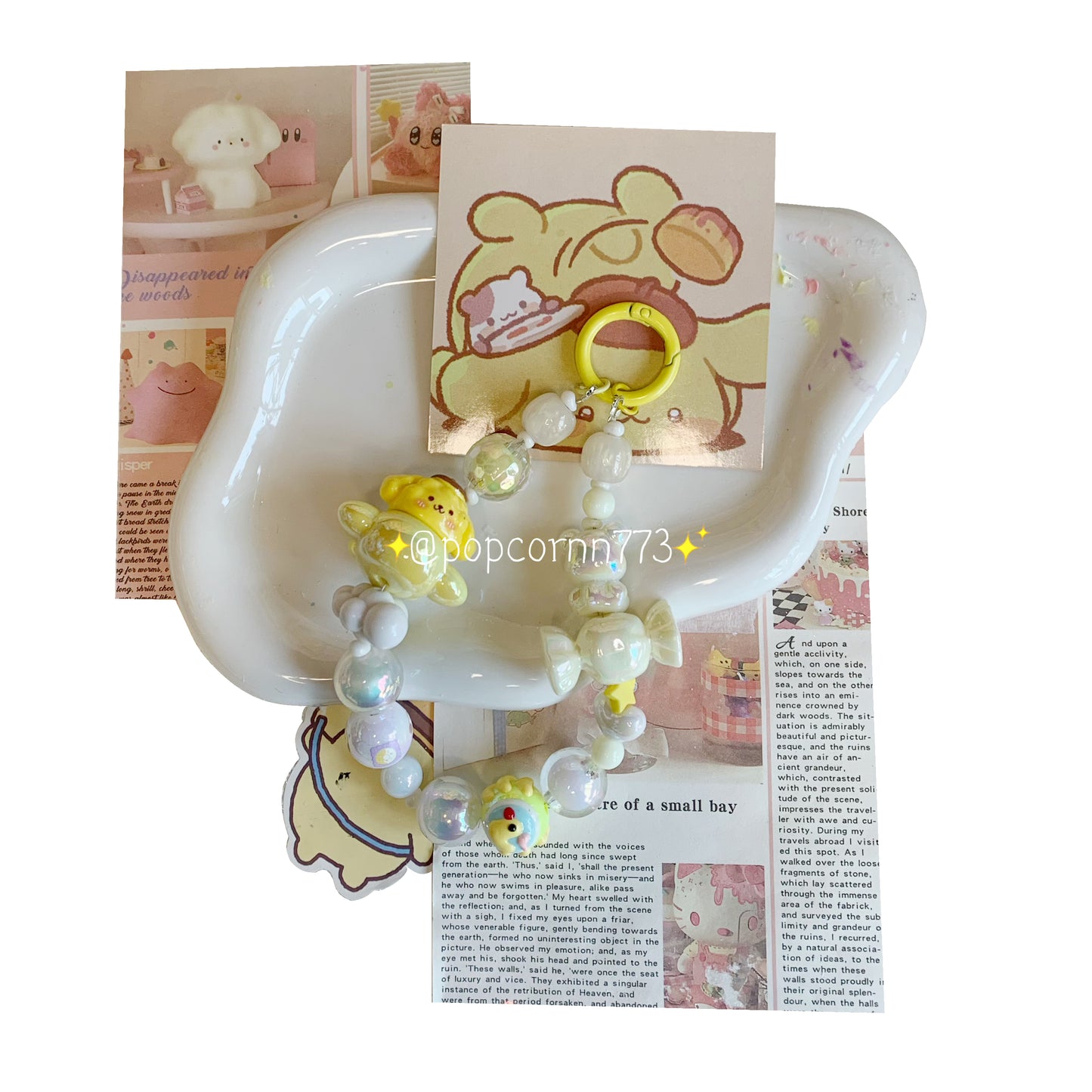 Sanrio phone chain