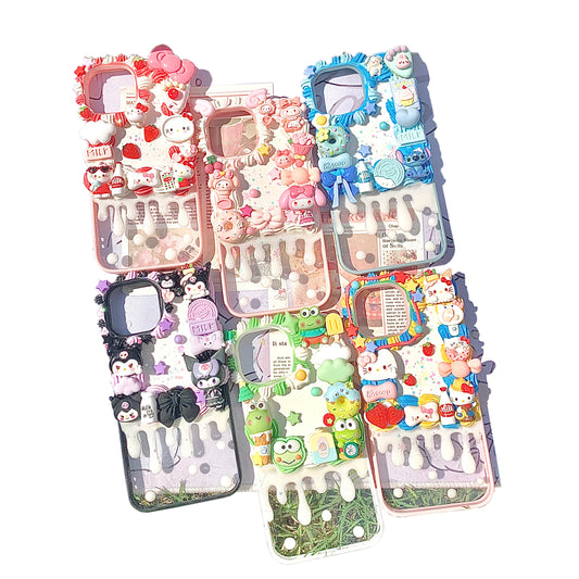Water-drop milk phone case