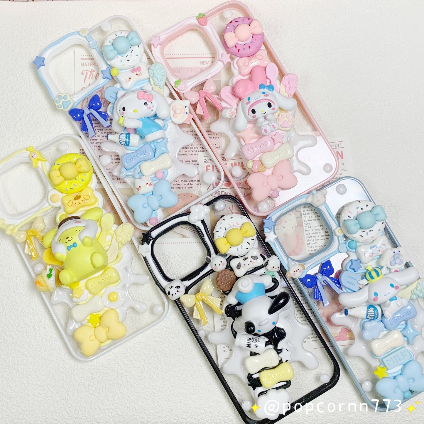 Sanrio and Cream Phone Case