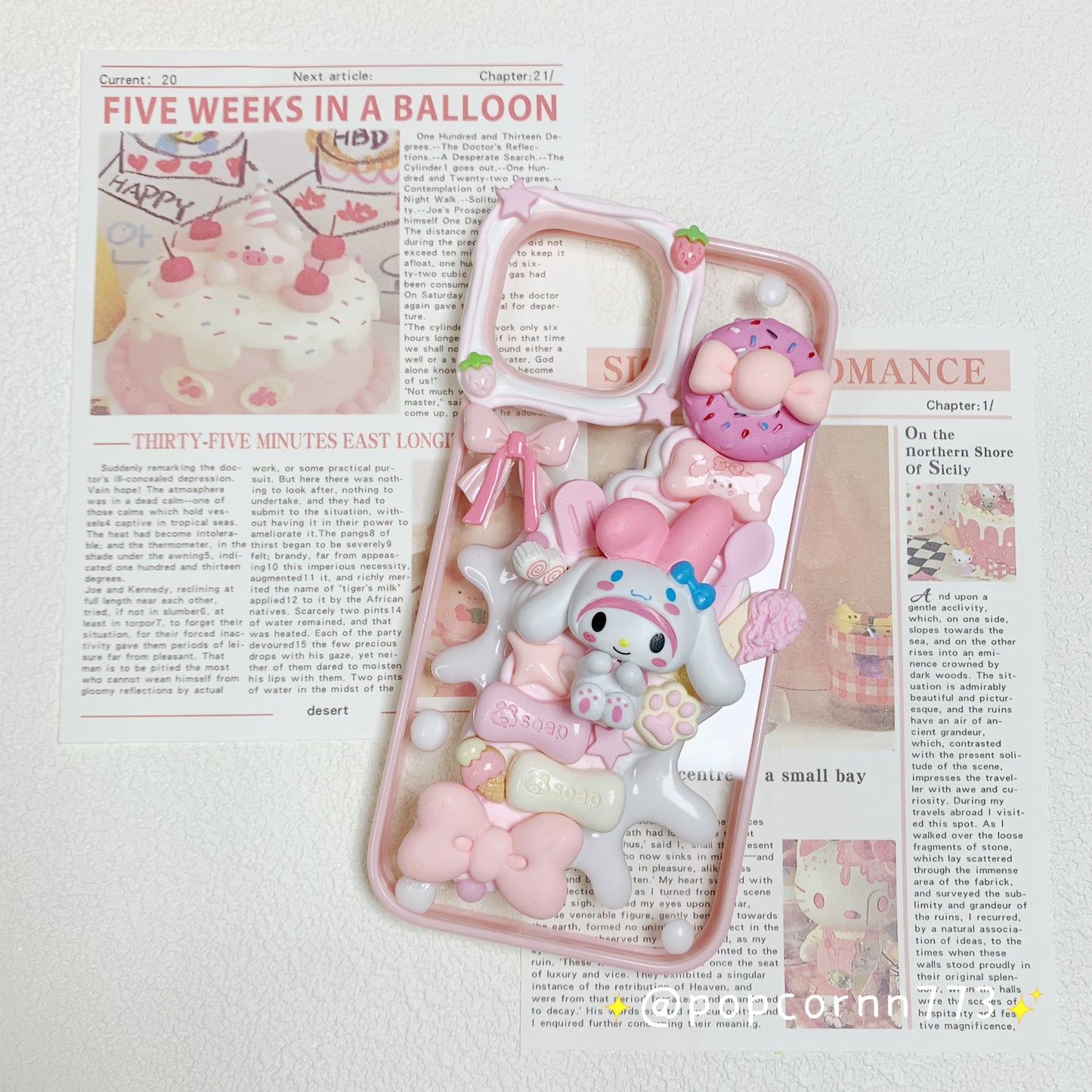 Sanrio and Cream Phone Case