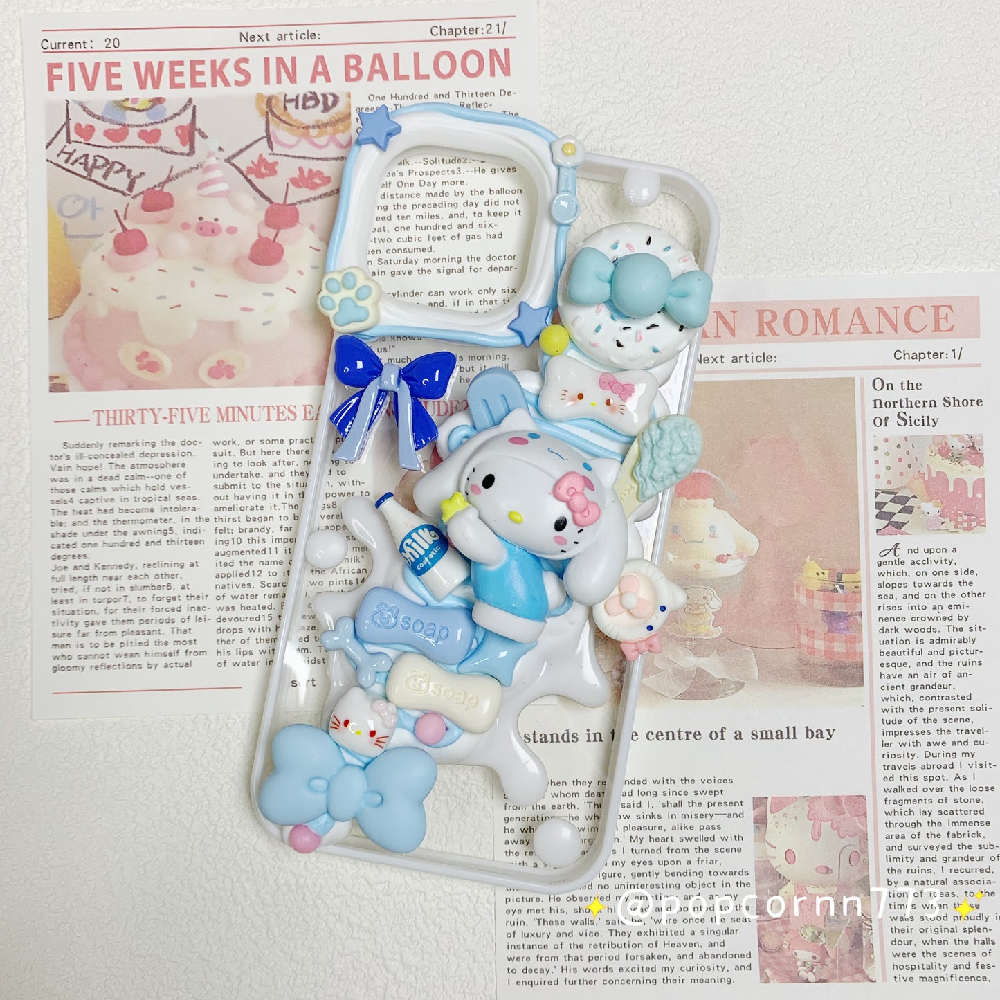 Sanrio and Cream Phone Case