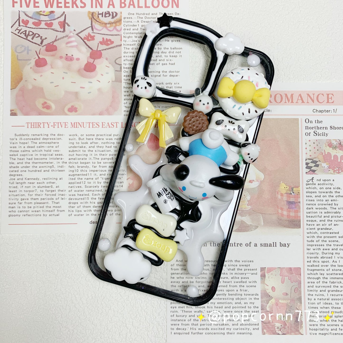 Sanrio and Cream Phone Case