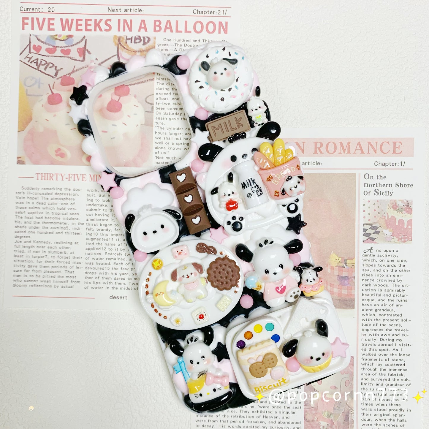 Sanrio and Food Phone Case