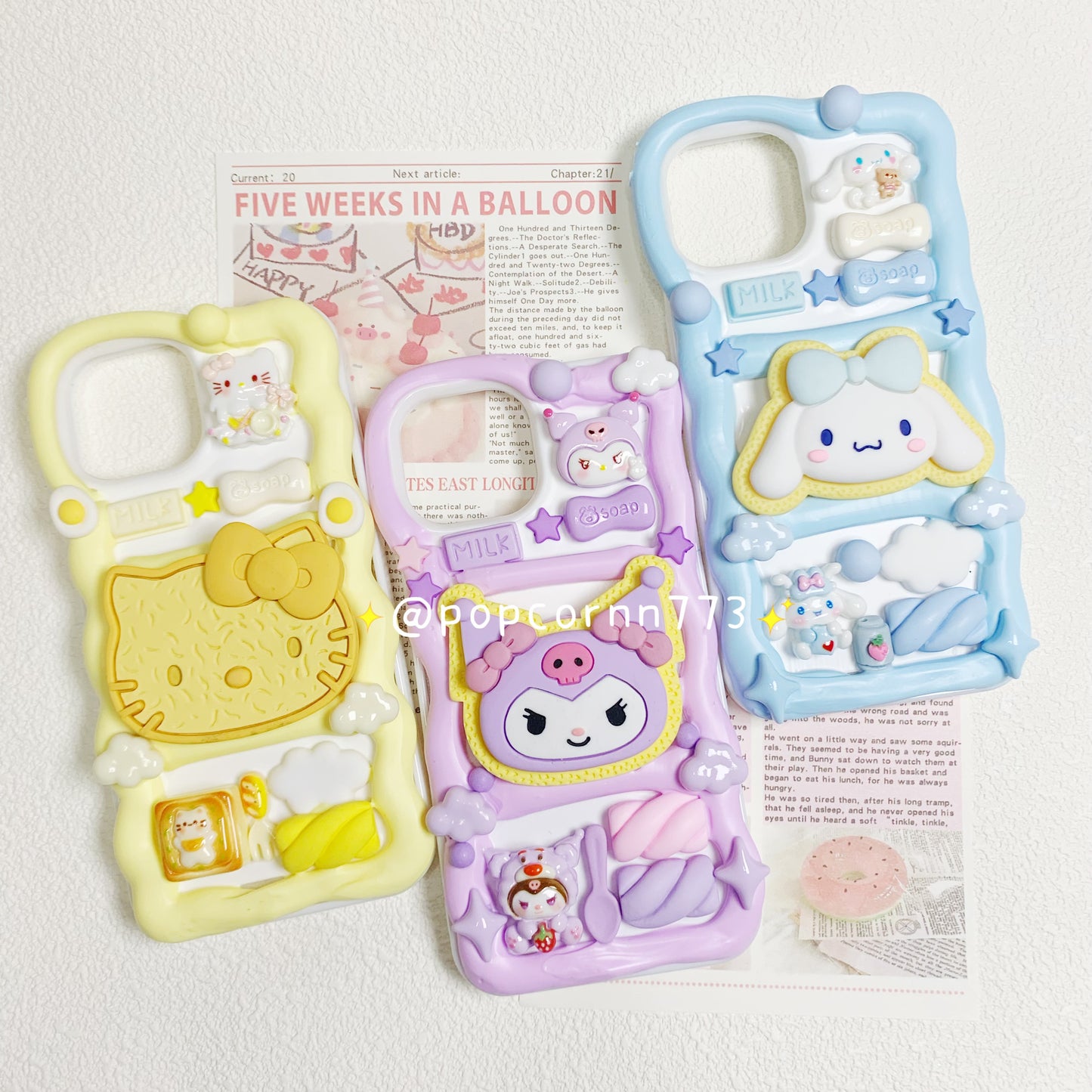 Sanrio and Cookie Phone Case