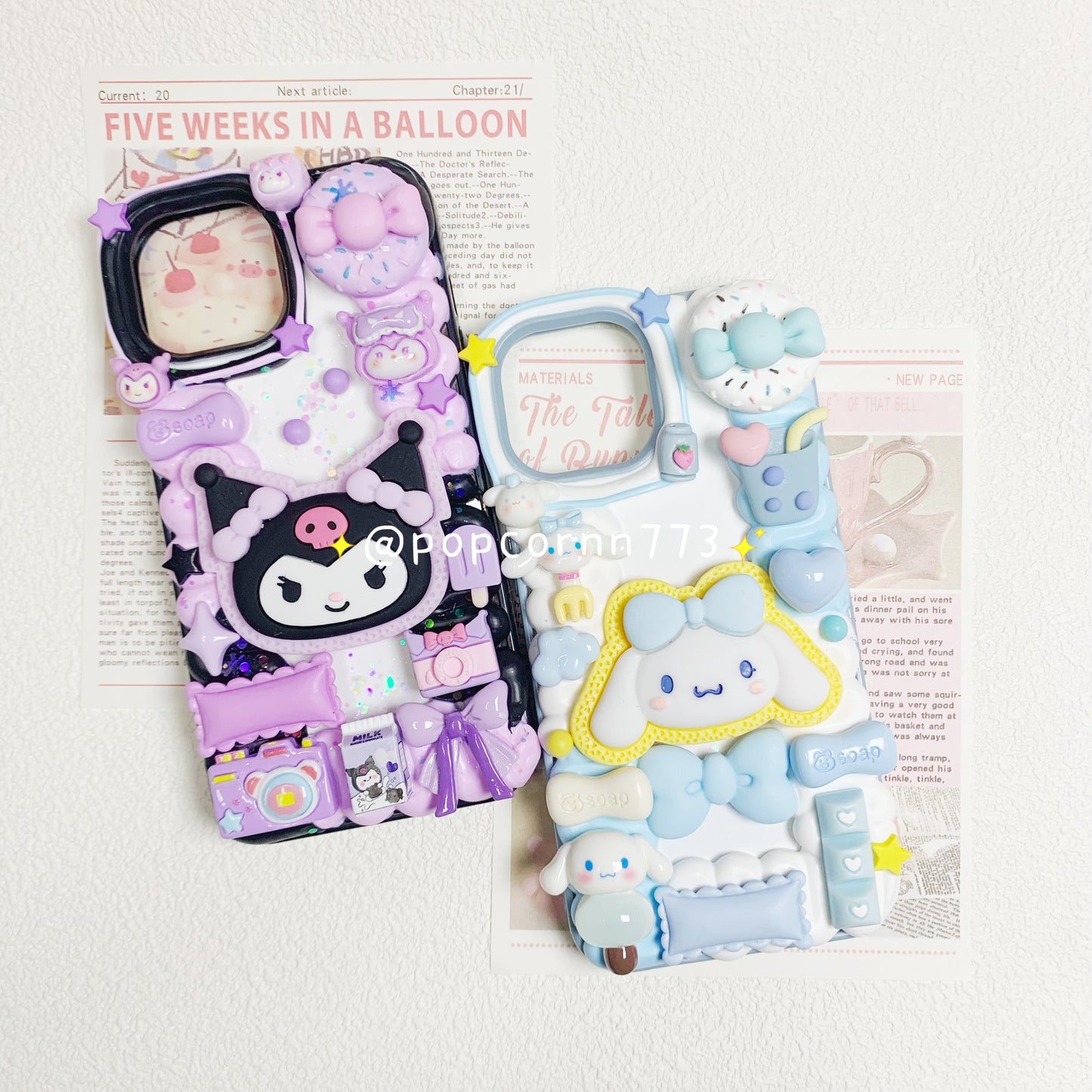 Donut and Sanrio Phone Case