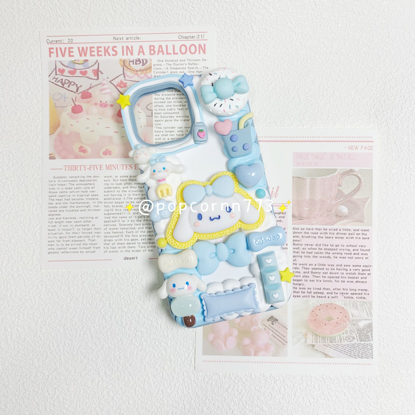 Donut and Sanrio Phone Case