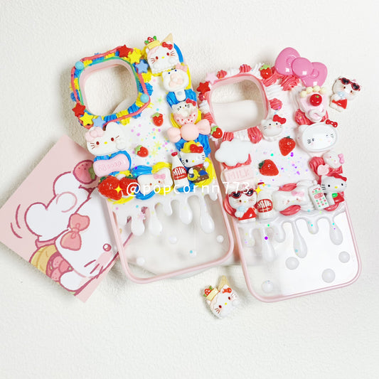 Kitty and Milk Phone Case