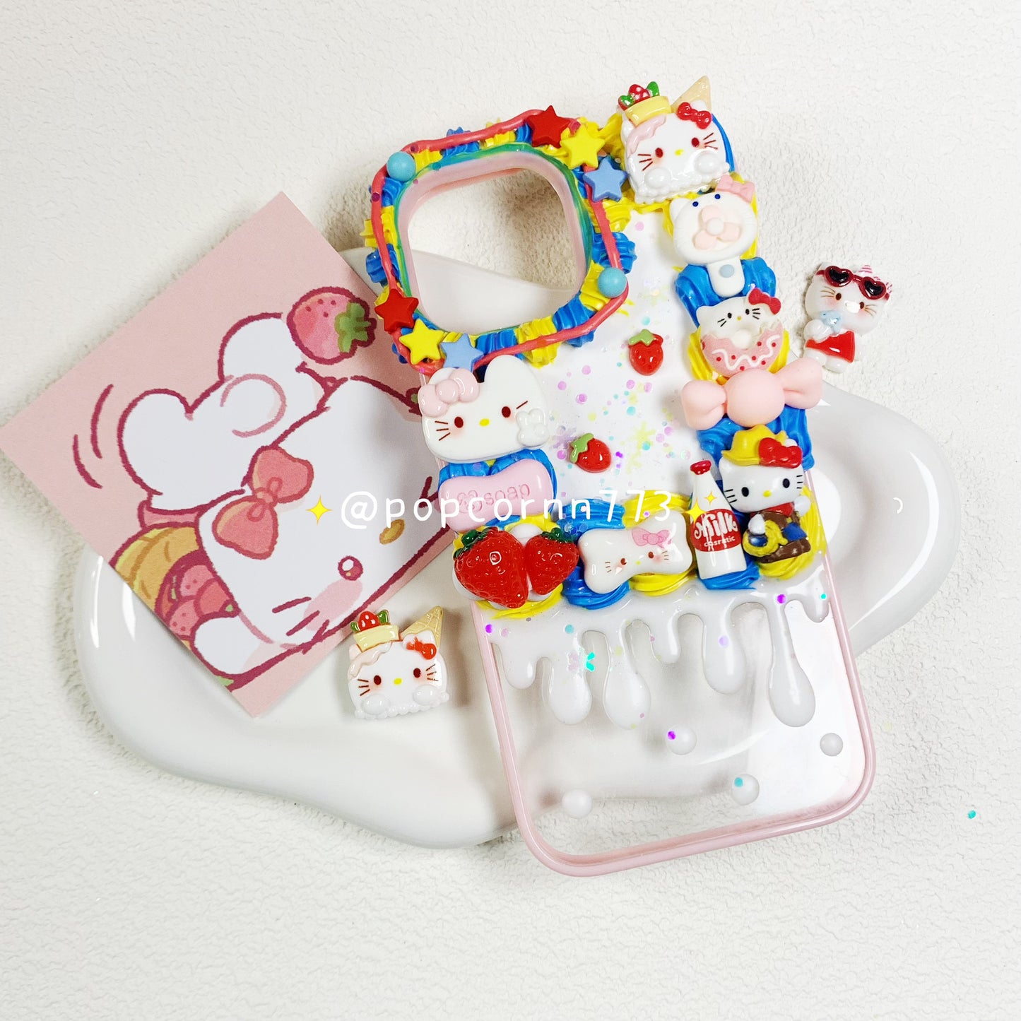 Kitty and Milk Phone Case