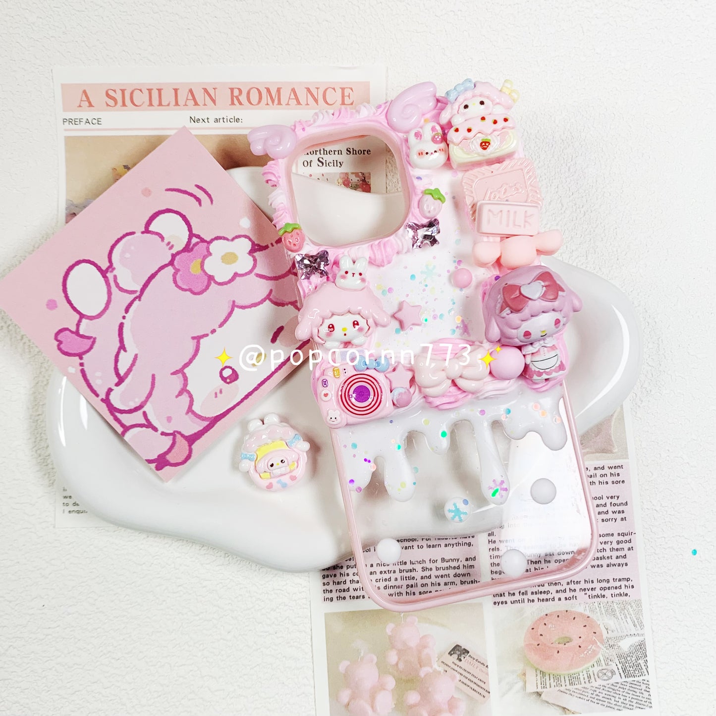 Sanrio and Milk Phone Case