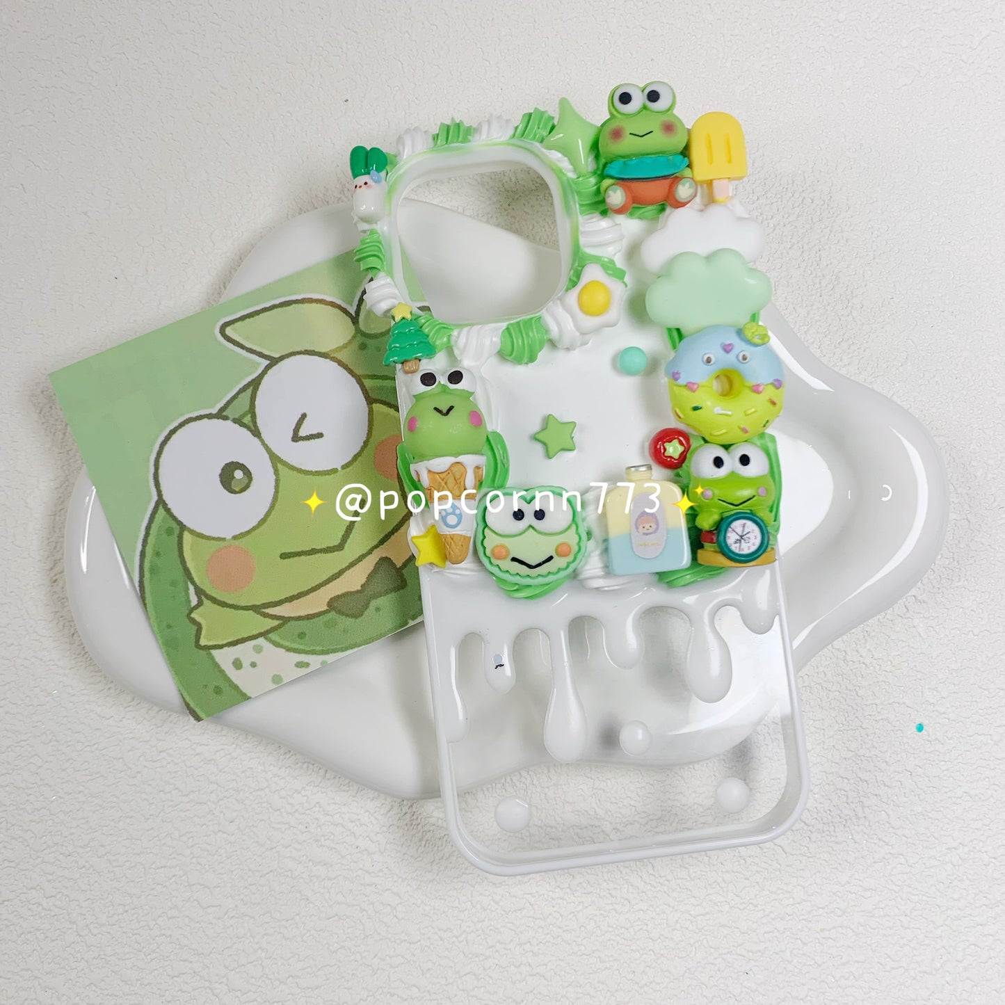 Keroppi and Stitch Phone Case