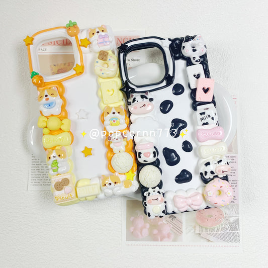 Corgi and Cow Phone Case