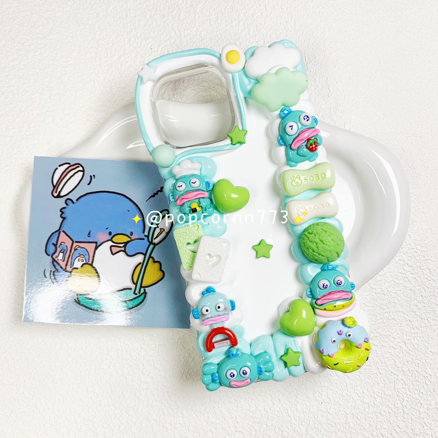 Mysweetpiano and Hangyodon phone cases