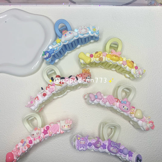 Sanrio hair clawclip