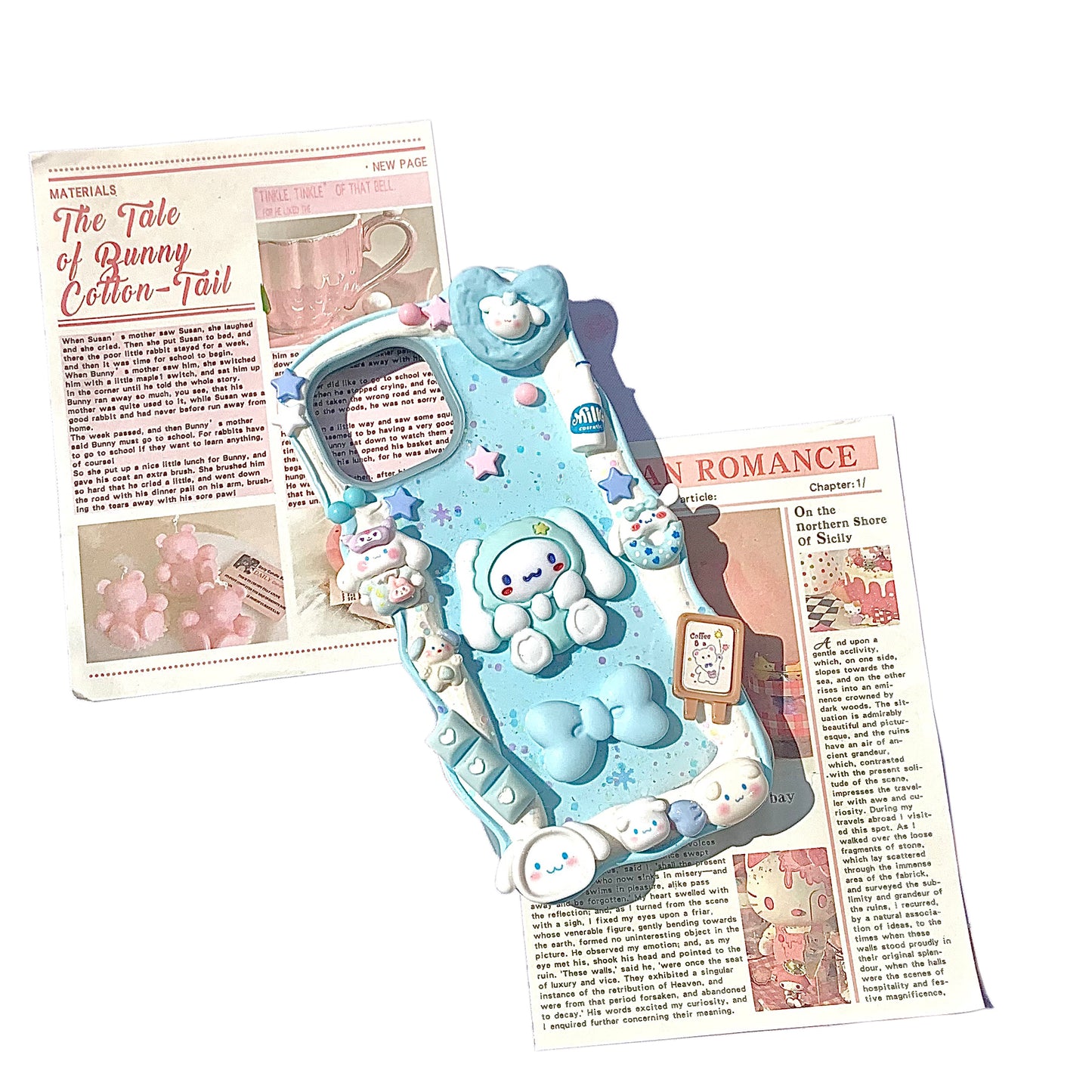 Wave lace phone case
