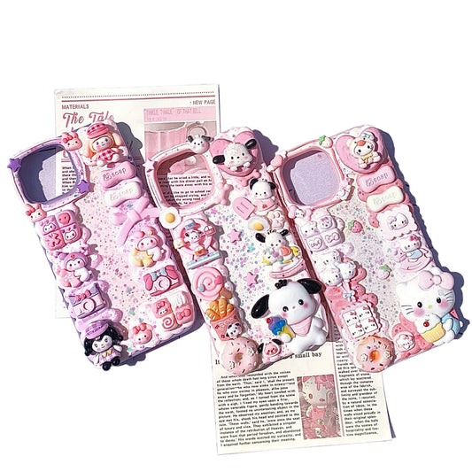 Glitter background phone case